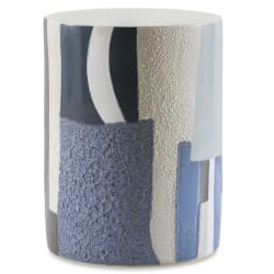 Graph - Garden Stool - Blue