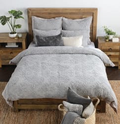 Reagan - King Duvet - Gray