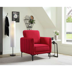 Rae - Chair - Lavish Red Velvet