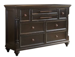 Kingstown - Stony Point Triple Dresser - Dark Brown