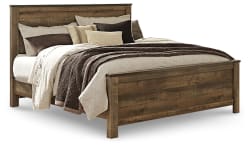 Trinell - King Panel Bed - Brown