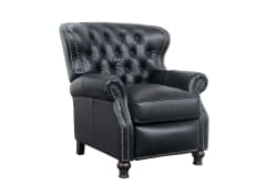 Presidential - Push Thru The Arm Recliner - Onyx