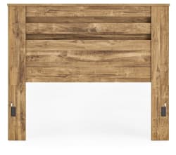 Maystonna - Queen Panel Headboard - Brown