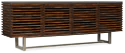 Home Accent - 78" Solstice Entertainment Console - Dark Brown