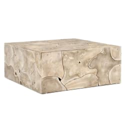 Sorrento - Square Coffee Table - Bleached