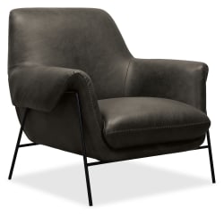 CC - Ambroise Metal Frame Club Chair - Dark Gray