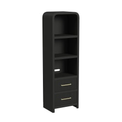 Ridgemont - Side Piers - Black With Grain