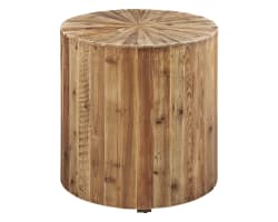 Sunburst - Side Table - Light Brown