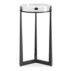 Midas - Round Accent Table - Dark Bronze
