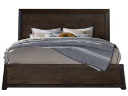 Tauren - Complete California King Panel Bed - Coffee Bean