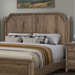 Hickory Grove - Queen Panel Headboard - Heirloom Brown