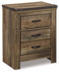 Trinell - Brown - Two Drawer Night Stand