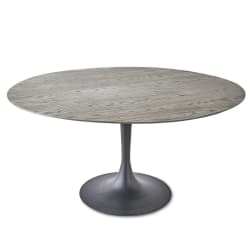 Brando - 58" Dining Table - Black / Gray