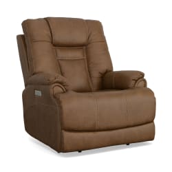 Marley - Power Recliner With Power Headrest - Sepia