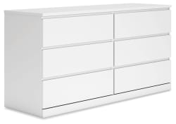 Onita - Six Drawer Dresser - White