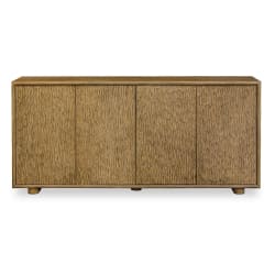 Stevenson - Wood 4 Door Cabinet - Natural