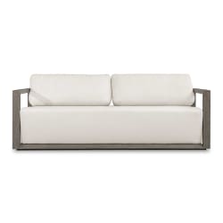 Remsen - Outdoor Sofa - Gray / Oyster White