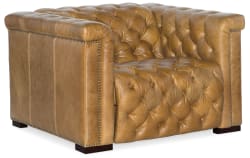 MS - Savion Grandier Power Recliner With Power Headrest - Saddlebag Coin