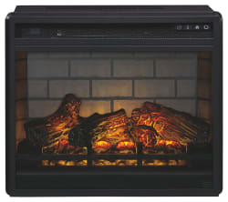 Entertainment - Black - Fireplace Insert Infrared