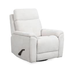 Refined - Swivel Gliding Recliner - Pearl