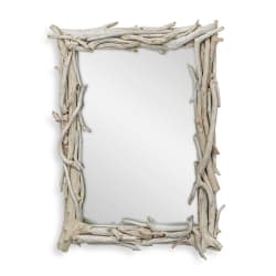 Rooted - Reflection Mirror - Bleached Teak