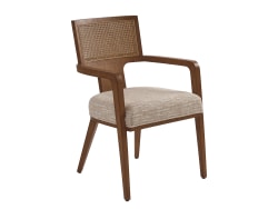 La Costa - Serrano Dining Arm Chair - Dark Brown / Light Brown