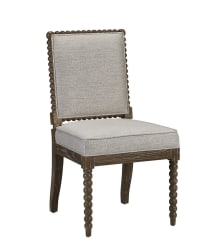 Sara - Dining Chair  - Oatmeal Linen