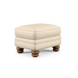 Bay Bridge - Leather Ottoman