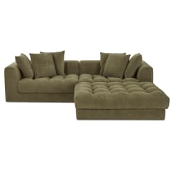 Davie - Nook Modular Sectional - Olive