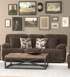Hollifield - Power Reclining Sofa - Chocolate