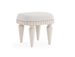 Vivienne - Vanity Stool - Whisper White
