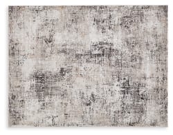 Elaning - 5' x 7' Rug - Black / Gray / Cream