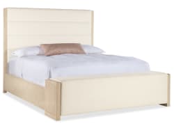 Westwood - King Upholstered Storage Bed - Beige