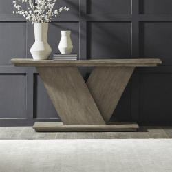 Aspen Sky - Sofa Table - Weathered Saddle Brown
