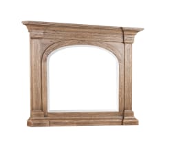 Gallant Grove - Shaped Mirror - Brown