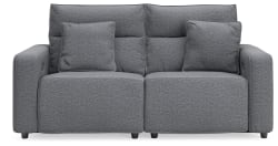 Modmax II - 2-Piece Power Reclining Loveseat - Salt And Pepper