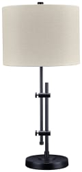 Baronvale - Black - Metal Table Lamp