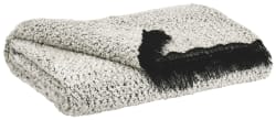 Leonita - Black / White - Throw (Set of 3)