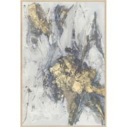 Aqua Gold - Painting 30' x 40' By Buddy Whitlock - Gold