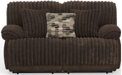 Hollifield - Reclining Loveseat - Chocolate