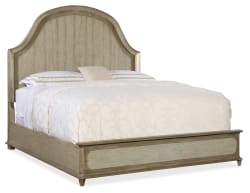 Alfresco - Lauro King Panel Bed With Metal - Light Brown