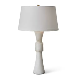 Banded - Table Lamp - Alabaster