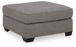 Reydell - Charcoal - Oversized Accent Ottoman