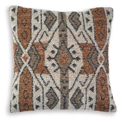 Kierenworth - Sienna / Ivory / Black - Pillow (Set of 4)
