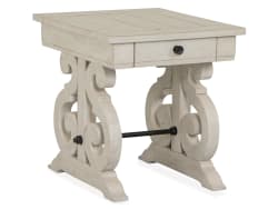 Bronwyn - Rectangular End Table - Alabaster