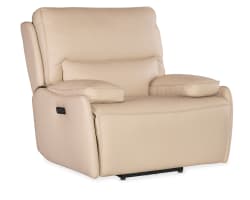 Kramer - Zero Gravity Power Recliner With Power Headrest - Beige