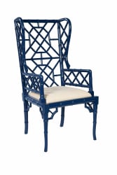 Regency - Wingback Chair (Set of 2) - Blue