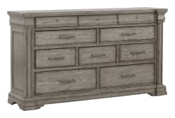 Madison Ridge - 10 Drawer Dresser - Heritage Taupe