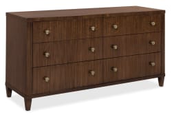 Archives - Six-Drawer Dresser - Dark Brown