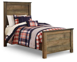 Trinell - Twin Panel Bed - Brown